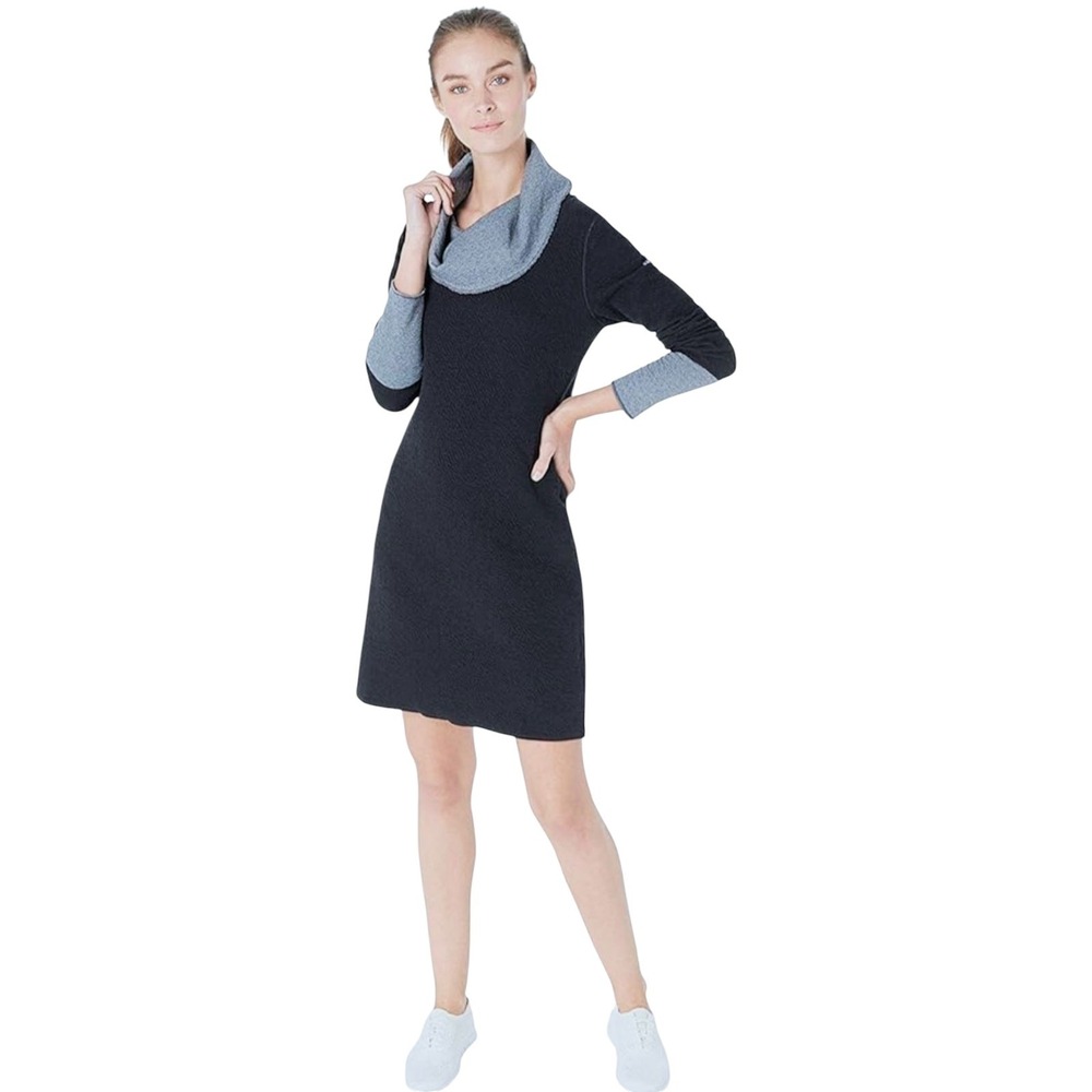 Columbia Women's Gray Winter Dream Reversible Dress Long Sleeve‎ Size XL